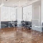 Post-industrial office space (conception)